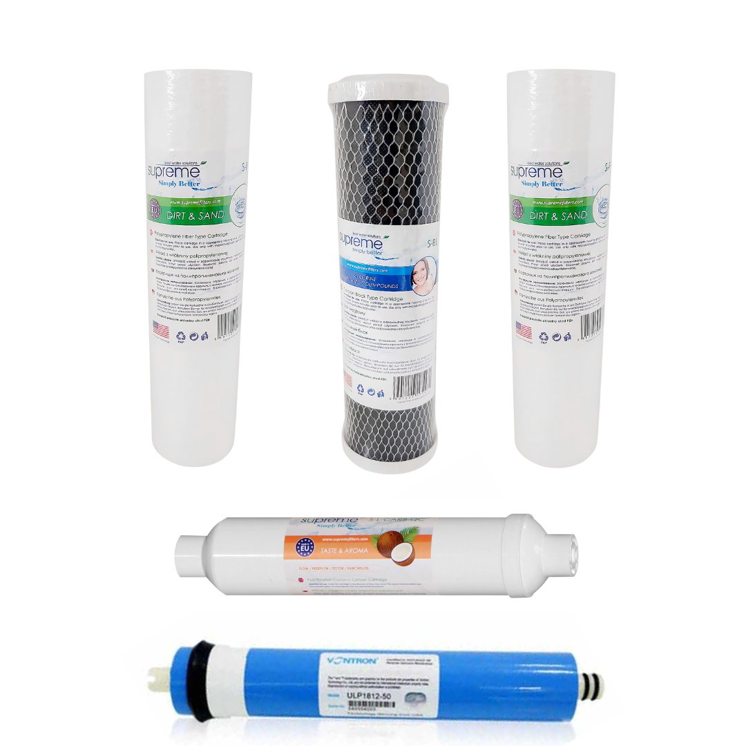 5 stage ro filter set