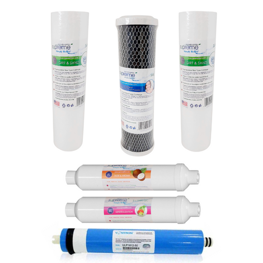6 stage ro filter set