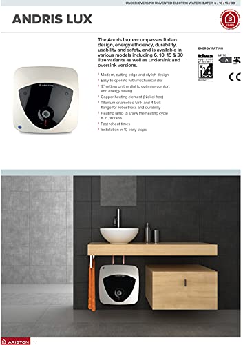 Ariston ANDRIS LUX 6 L Undersink Electric Water Heater