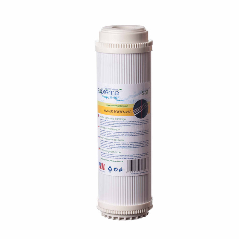 Supreme 10 Inch Water Softening Cartridge €18.99 Water Filter Cartridges Water Softeners