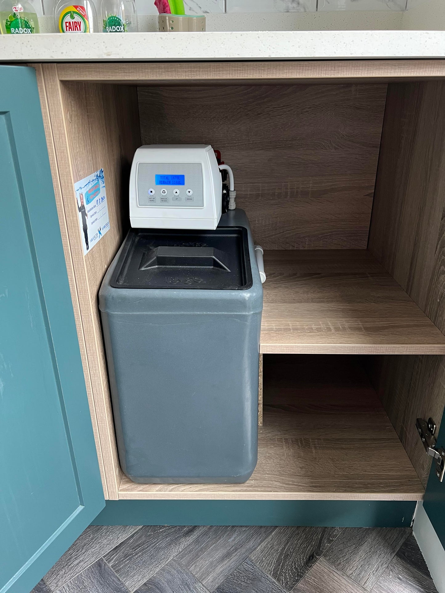 Aqua Filter Cabinet Water Softener INSTALLATION INCLUDED