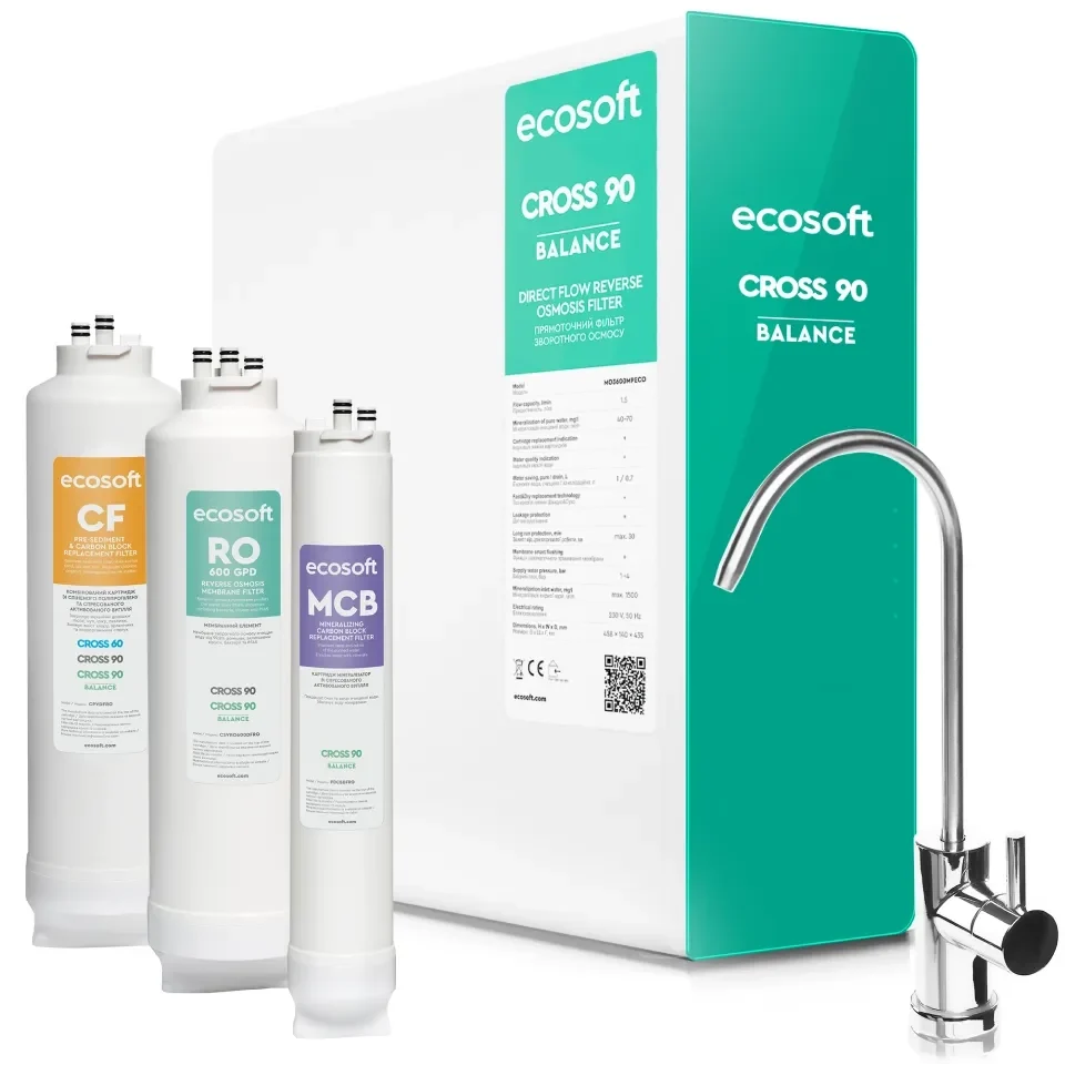 Clack Water Softener + Ecosoft CROSS 90 Balance Bundle | €1,699