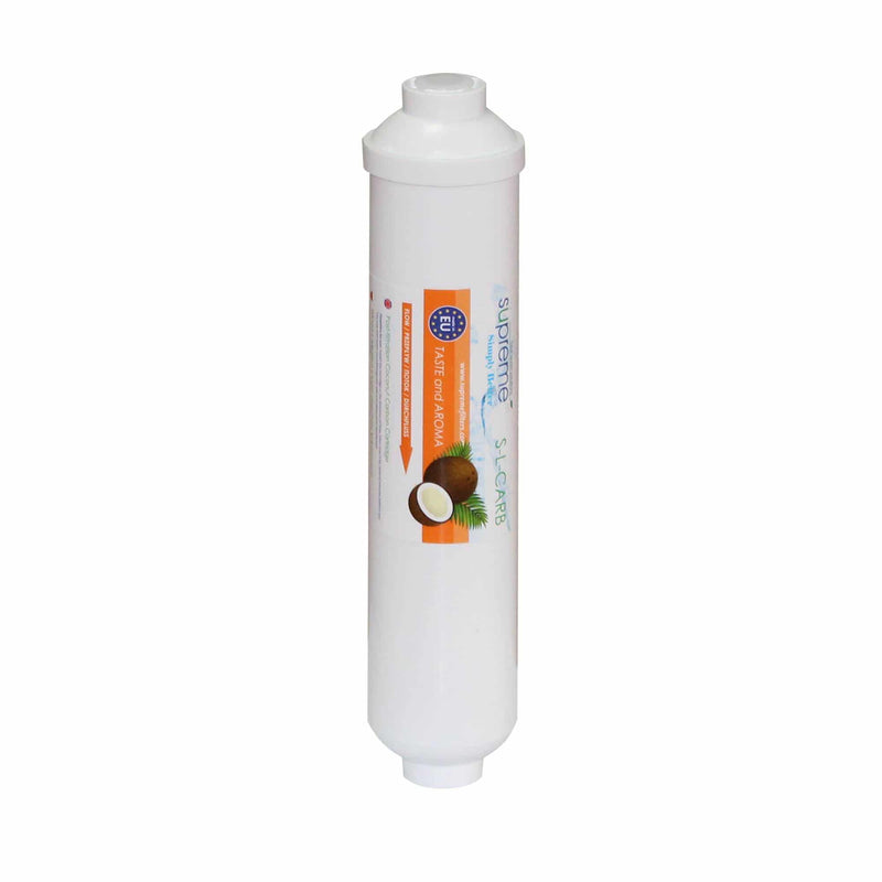 Inline Taste & Odour Filter AICRO (1/4" Thread) Fittings Included