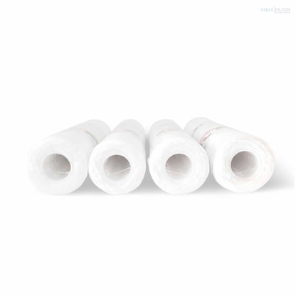 String Wound Yarn Filter 10 Inch Pack of 4 Reverse Osmosis Water Filters Water Fed pole Water Filter Cartridges